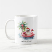 Kerststrand Santa Koffiemok (Links)