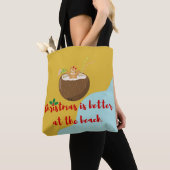 Kerststrandrookje Tote Bag (Dichtbij)
