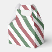  kerststrepen bedankdoosjes (Achterkant)