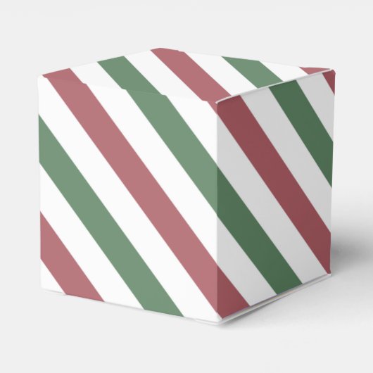 kerststrepen bedankdoosjes (Achterkant)