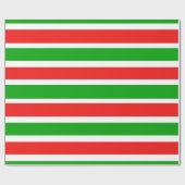 kerststrepen cadeaupapier (Vlak)