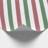  kerststrepen cadeaupapier (Hoek)