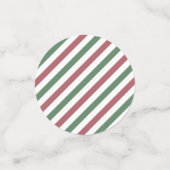 kerststrepen confetti (Kleine voorkant)