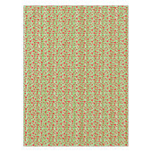 kerststrepen en Stippen Tafelkleed (Voorkant)