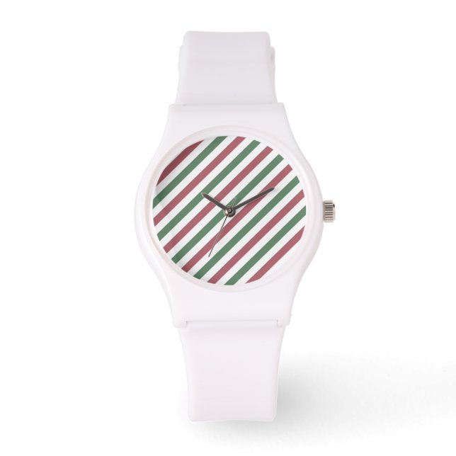  kerststrepen horloge (Voorkant)