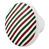 kerststrepen keramische knop (Rechts)