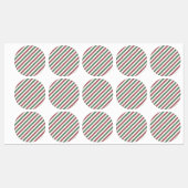 kerststrepen labels (Vel)