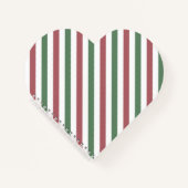 kerststrepen notitieboek (Voorkant)