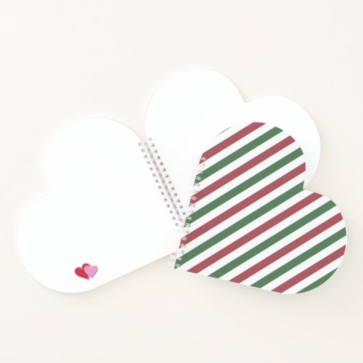 kerststrepen notitieboek (Binnen)