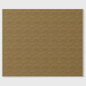 Kerststrepen Red Green Gold Cadeaupapier (Vlak)