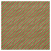 Kerststrepen Red Green Gold Stof (Swatch)