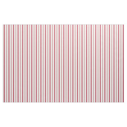 Kerststrepen Rood Beige Stof (Yard (91,4 cm))