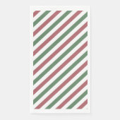  kerststrepen servet (Voorkant)