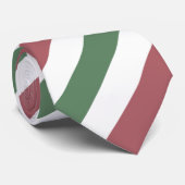  kerststrepen stropdas (Opgerold)