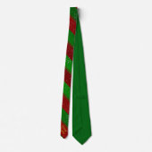 kerststrepen stropdas (Achterkant)