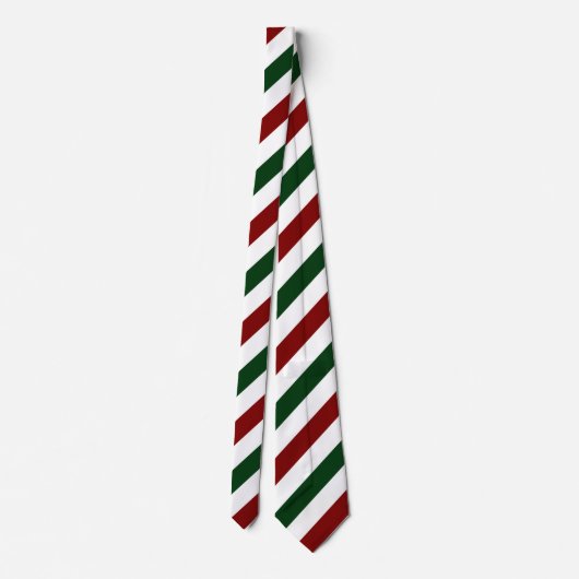  kerststrepen stropdas (Achterkant)