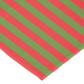 kerststrepen tafelkleed (Gekanteld)