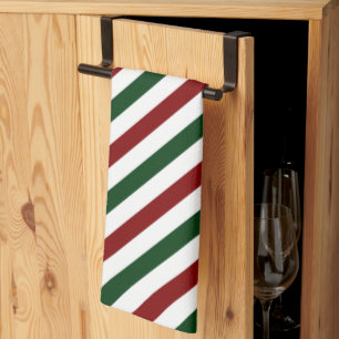 kerststrepen theedoek