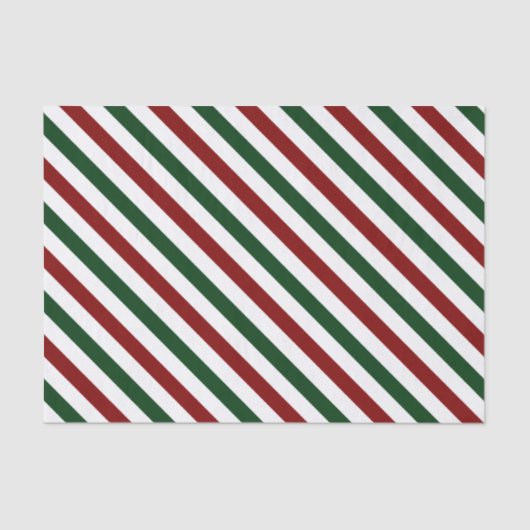  kerststrepen tissuepapier (Voorkant)