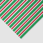 kerststrepen tissuepapier (Detail)