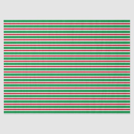 kerststrepen tissuepapier (Voorkant)