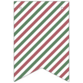 kerststrepen vlaggetjes (Tweede vlag)