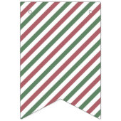 kerststrepen vlaggetjes (Eerste vlag)