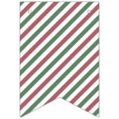 kerststrepen vlaggetjes (Derde vlag)
