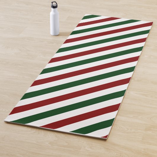 kerststrepen yogamat (In situ)