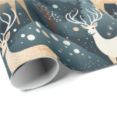 Kerststrijders voor de heerschappij cadeaupapier (Rol Hoek)