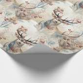 Kerststrijders voor de heerschappij cadeaupapier (Hoek)