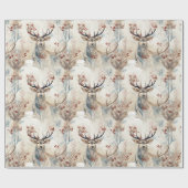 Kerststrijders voor de heerschappij cadeaupapier (Vlak)