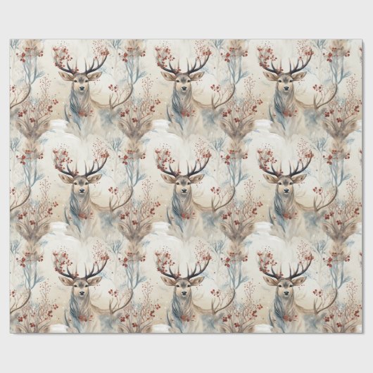 Kerststrijders voor de heerschappij cadeaupapier (Vlak)