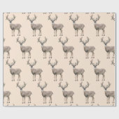 Kerststrijders voor de heerschappij cadeaupapier (Vlak)