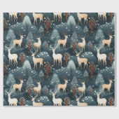 Kerststrijders voor de heerschappij cadeaupapier (Vlak)