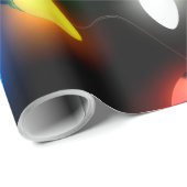 Kerststrijklampjes| Helder en kleurrijk Cadeaupapier (Rol Hoek)