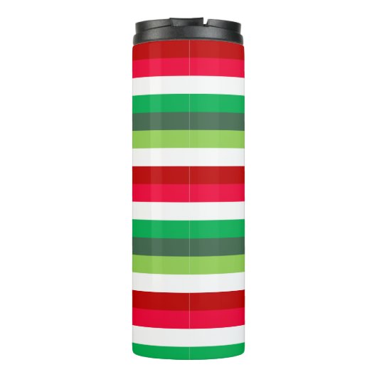 KerstStripe Naughty of Nice  Thermosbeker (Achterkant)