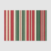 kerstStripes-1-WEEFSUE WRAPPINGPAPIER Tissuepapier (Voorkant)