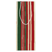 KerstStripes-1-WIJNLIJST Wijn Cadeautas (Achterkant)
