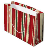 kerstStripes-22-GIFT BAG L Large Cadeautasje (Achterkant Gekanteld)
