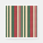 KerstStripes-24-Papieren luiers Servetten (Voorkant)