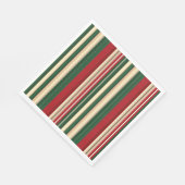 KerstStripes-24-Papieren luiers Servetten (Hoek)