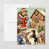  kerststripverhalen briefkaart (Voorkant / Achterkant)