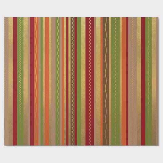 kerststripverpakking cadeaupapier (Vlak)