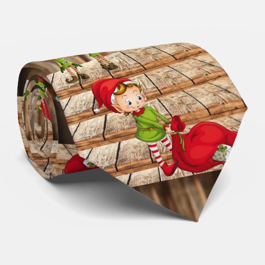 KerstStropdas, Elf Stropdas (Opgerold)