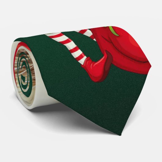 KerstStropdas, Elf Stropdas (Opgerold)