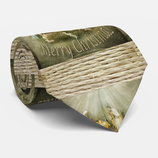 KerstStropdas, Jezus Christus Stropdas (Opgerold)