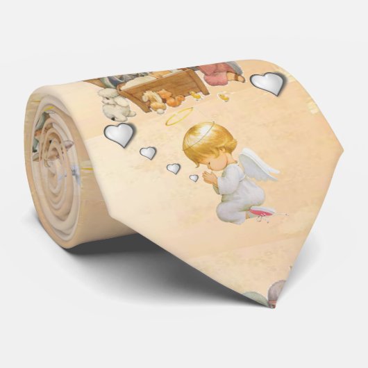 KerstStropdas, Jezus Christus Stropdas (Opgerold)