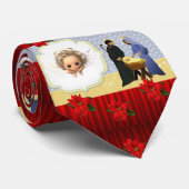 KerstStropdas, Jezus Christus Stropdas (Opgerold)