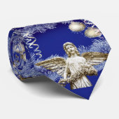 kerstStropdas, kerstengel Stropdas (Opgerold)